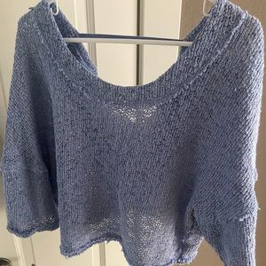 Blue Earthbound Sweater! New with tags!